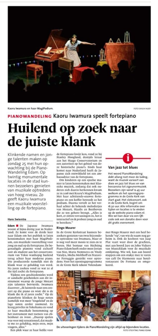 Noord-Hollands Dagblad 2 mei 2025