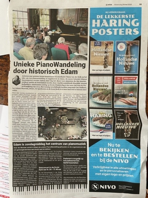 Artikel NIVO woensdag 24 mei 2023